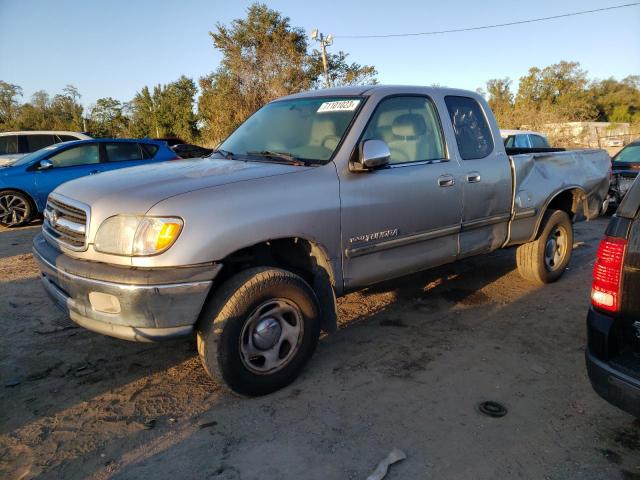5TBRN34132S221971 - 2002 TOYOTA TUNDRA ACCESS CAB SR5 SILVER photo 1