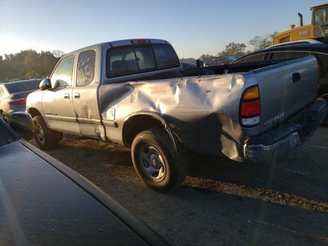 5TBRN34132S221971 - 2002 TOYOTA TUNDRA ACCESS CAB SR5 SILVER photo 2