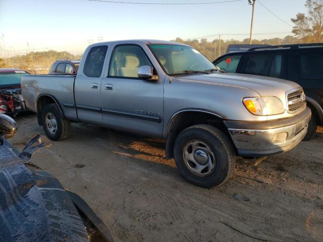 5TBRN34132S221971 - 2002 TOYOTA TUNDRA ACCESS CAB SR5 SILVER photo 4