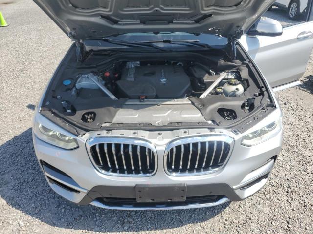 5UXTR9C54JLC73071 - 2018 BMW X3 XDRIVE30I SILVER photo 12