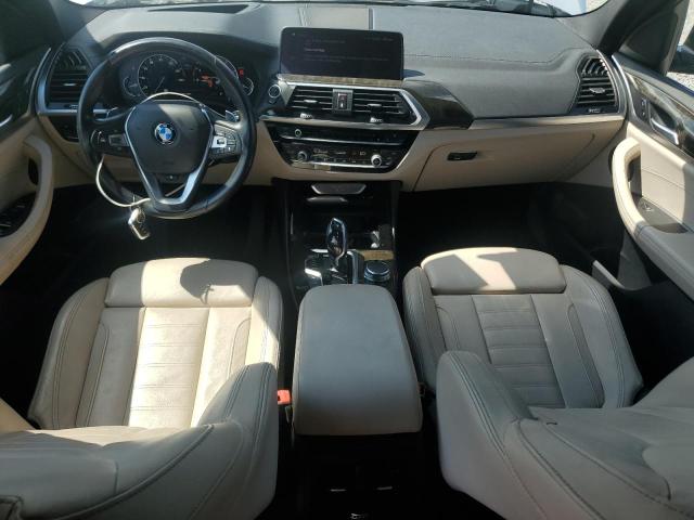 5UXTR9C54JLC73071 - 2018 BMW X3 XDRIVE30I SILVER photo 8