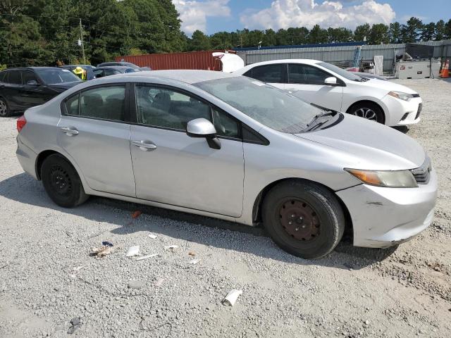 19XFB2F55CE387322 - 2012 HOND CIVIC LX ვერცხლისფერი ფოტო 4