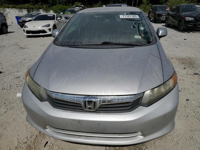 19XFB2F55CE387322 - 2012 HOND CIVIC LX ვერცხლისფერი ფოტო 5