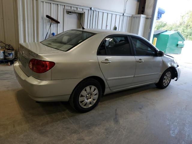 1NXBR32E43Z051275 - 2003 TOYOTA COROLLA CE 银色 照片 3