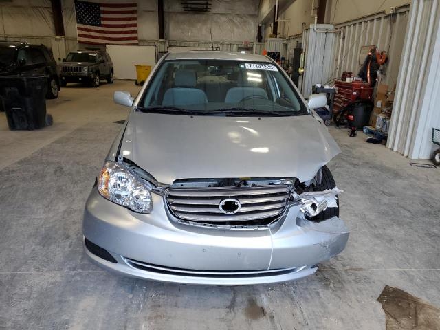 1NXBR32E43Z051275 - 2003 TOYOTA COROLLA CE 银色 照片 5