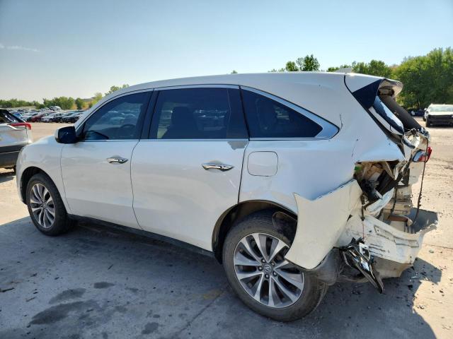 5FRYD4H41EB027334 - 2014 ACURA MDX TECHNOLOGY Ақ фото 2