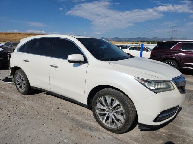 5FRYD4H41EB027334 - 2014 ACURA MDX TECHNOLOGY Ақ фото 4