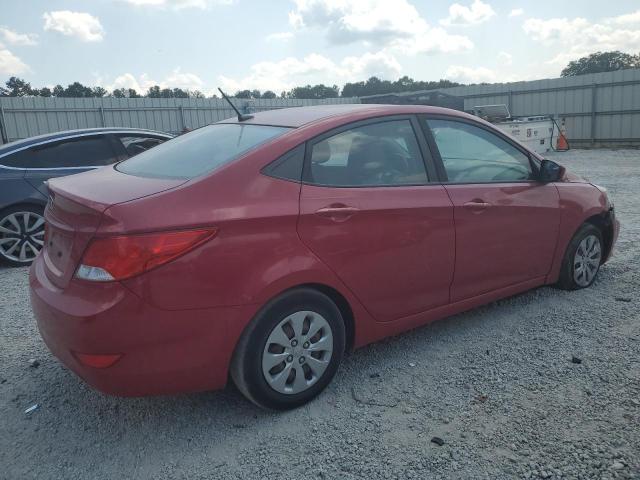 KMHCT4AE8HU343712 - 2017 HYUN ACCENT SE RED photo 3
