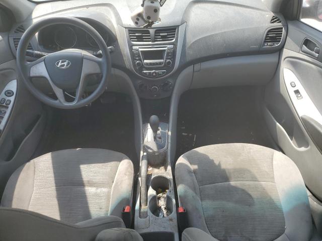 KMHCT4AE8HU343712 - 2017 HYUN ACCENT SE RED photo 8