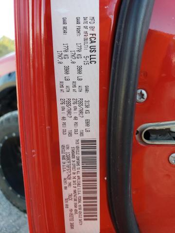 1C6RR7FT6FS717420 - 2015 RAM 1500 ST RED photo 12