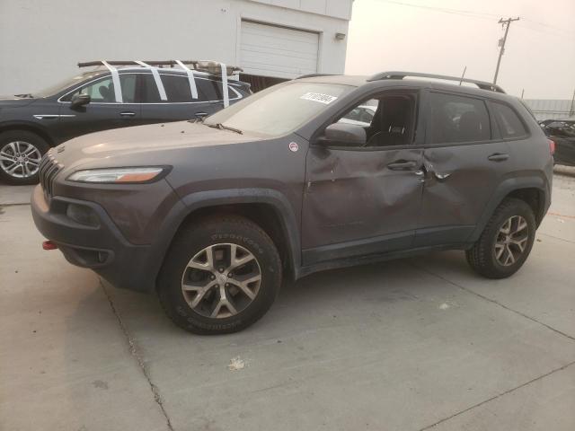1C4PJMBX5JD506379 - 2018 JEEP CHEROKEE TRAILHAWK Boz foto 1