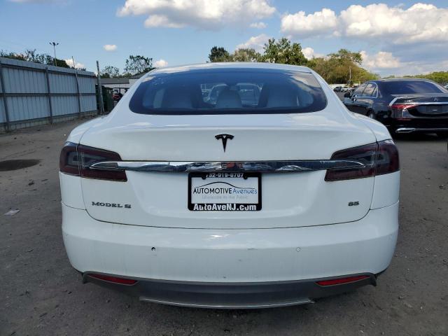 5YJSA1H1XEFP55657 - 2014 TESLA MODEL S WHITE photo 6