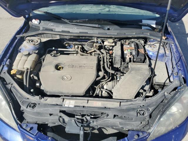 JM1BK343781863733 - 2008 MAZDA 3 HATCHBACK BLUE photo 11