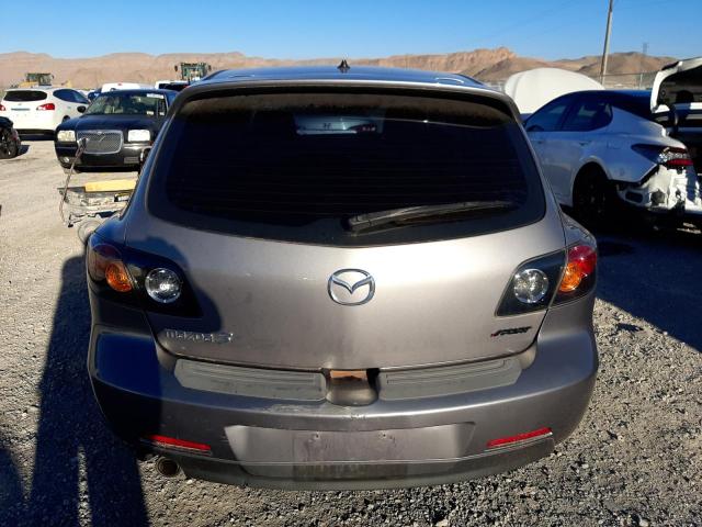 JM1BK344561517377 - 2006 MAZDA 3 HATCHBACK GRAY photo 6