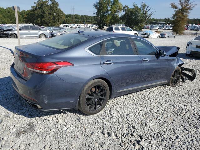 KMHGN4JE3FU084006 - 2015 HYUNDAI GENESIS 3.8L BLUE photo 3