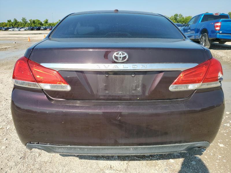 4T1BK3DB2BU373323 - 2011 TOYOTA AVALON BASE Burdeos foto 6