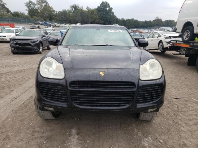 WP1AC29P56LA91666 - 2006 PORSCHE CAYENNE TURBO BLACK photo 5