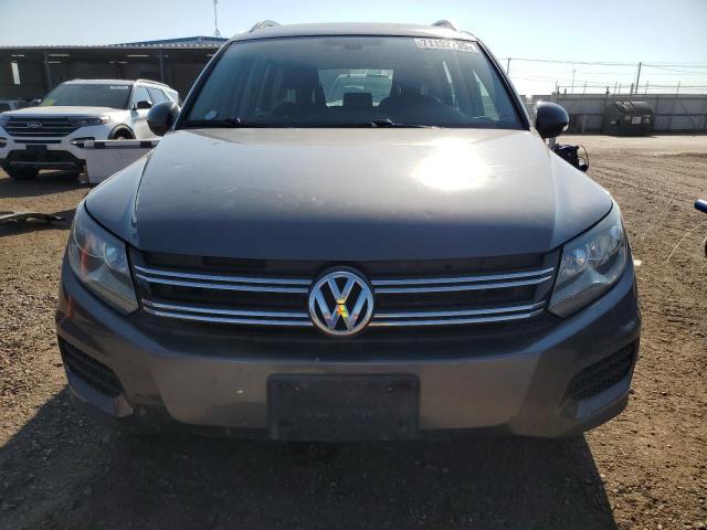 WVGBV7AXXGW528050 - 2016 VOLKSWAGEN TIGUAN S GRAY photo 5