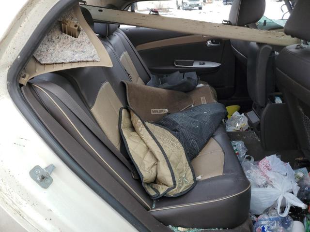 1G1ZE5E77A4120957 - 2010 CHEVROLET MALIBU LTZ თეთრი ფოტო 10