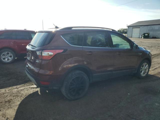 1FMCU0HD1JUB71208 - 2018 FORD ESCAPE SEL BROWN photo 3