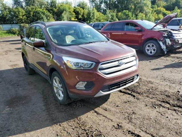 1FMCU0HD1JUB71208 - 2018 FORD ESCAPE SEL BROWN photo 4