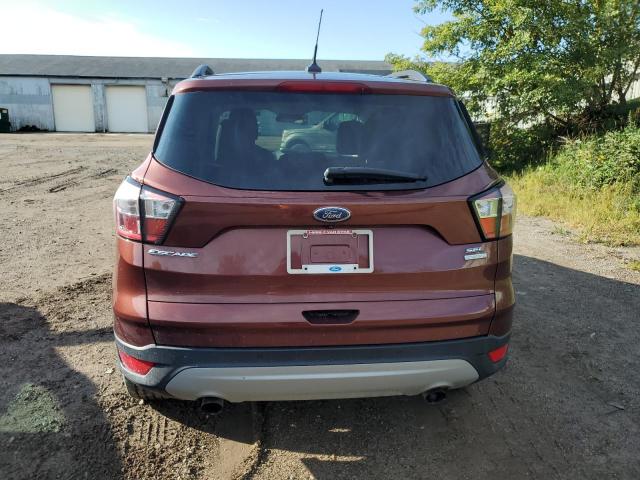 1FMCU0HD1JUB71208 - 2018 FORD ESCAPE SEL BROWN photo 6