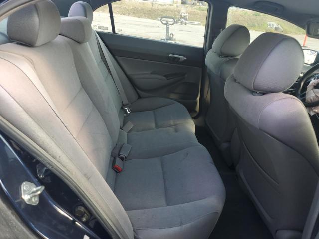 1HGFA16506L134791 - 2006 HONDA CIVIC LX BLUE photo 10