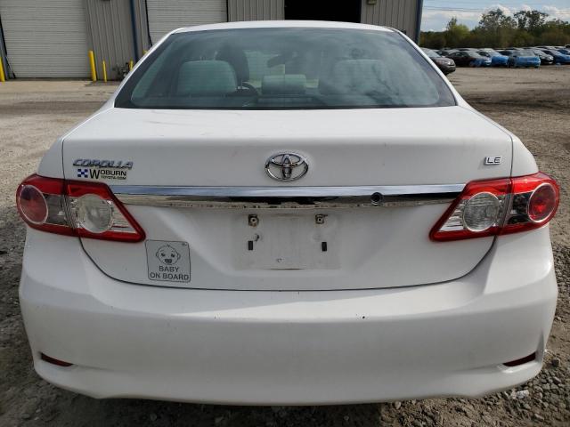 2T1BU4EE9DC101557 - 2013 TOYOTA COROLLA BASE WHITE photo 6