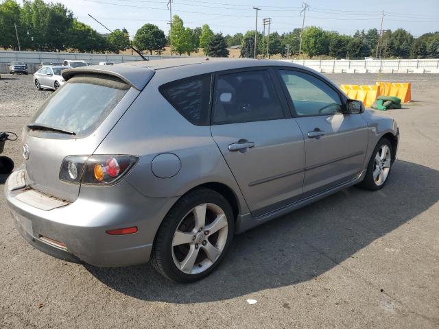 JM1BK343351328331 - 2005 MAZDA 3 HATCHBACK GRAY photo 3