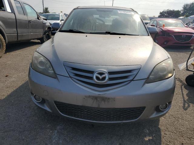 JM1BK343351328331 - 2005 MAZDA 3 HATCHBACK GRAY photo 5