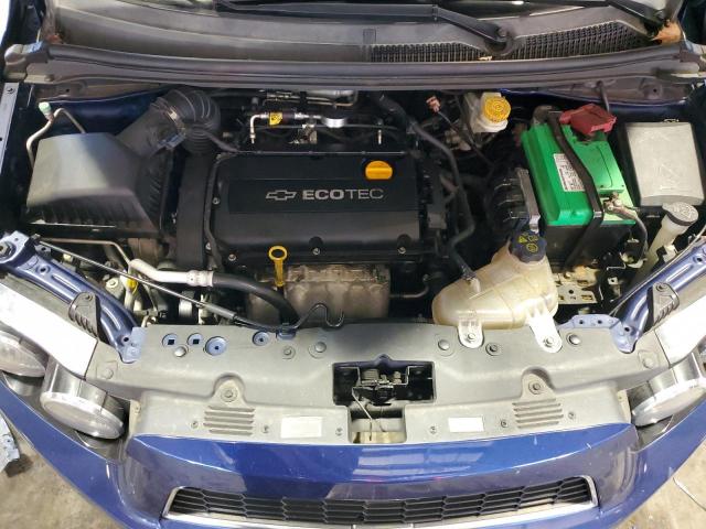 1G1JA5SH0D4123208 - 2013 CHEVROLET SONIC LS Mavi foto 11