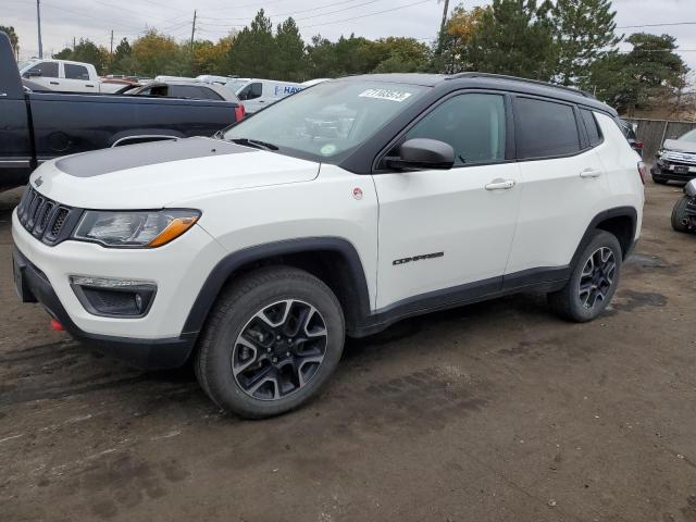 3C4NJDDB4LT123149 - 2020 JEEP COMPASS TRAILHAWK WHITE photo 1