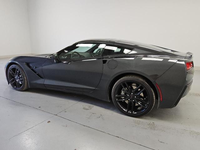 1G1YB2D77K5104757 - 2019 CHEVROLET CORVETTE STINGRAY 1LT GRAY photo 2
