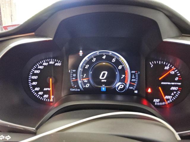 1G1YB2D77K5104757 - 2019 CHEVROLET CORVETTE STINGRAY 1LT GRAY photo 9