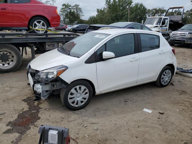 VNKKTUD37HA075030 - 2017 TOYOTA YARIS L WHITE photo 1