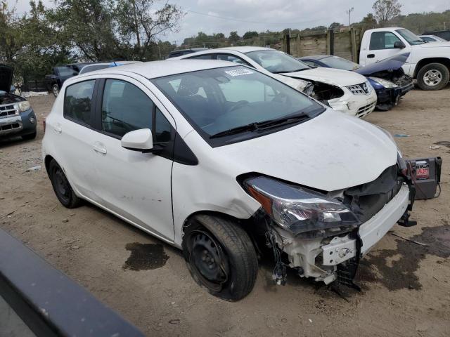 VNKKTUD37HA075030 - 2017 TOYOTA YARIS L WHITE photo 4