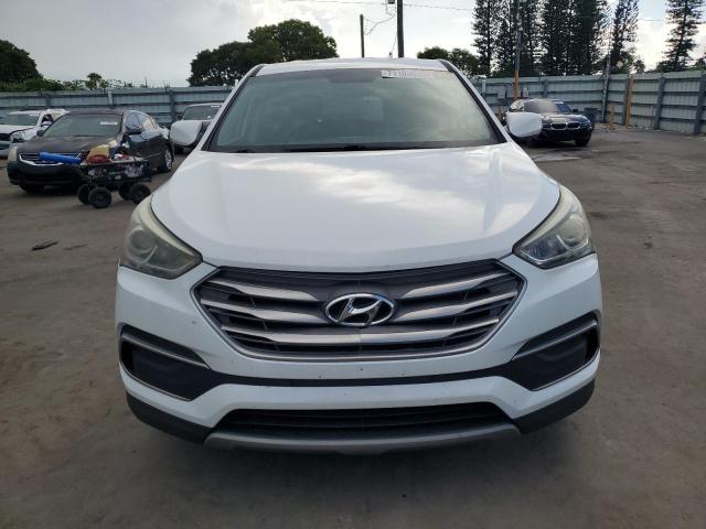 5NMZT3LB8JH079111 - 2018 HYUNDAI SANTA FE S WHITE photo 5
