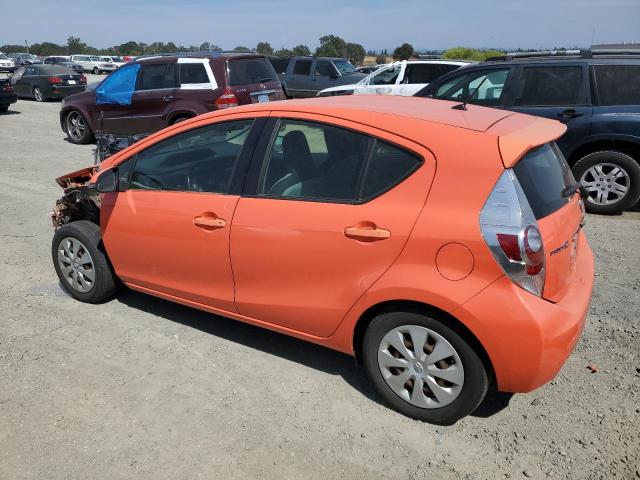 JTDKDTB38C1022588 - 2012 TOYOTA PRIUS C ORANGE photo 2