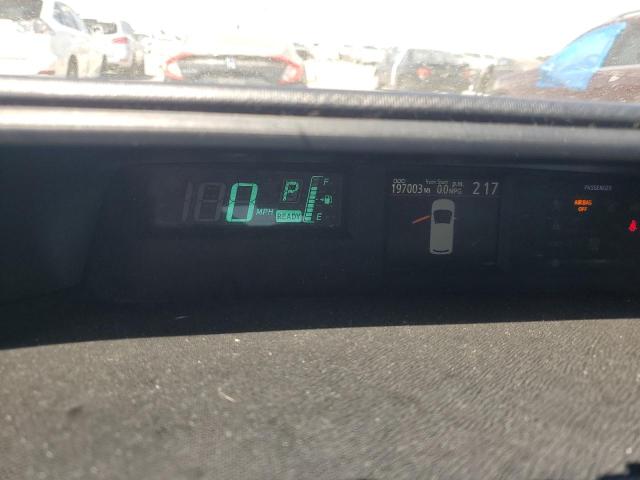 JTDKDTB38C1022588 - 2012 TOYOTA PRIUS C ORANGE photo 9