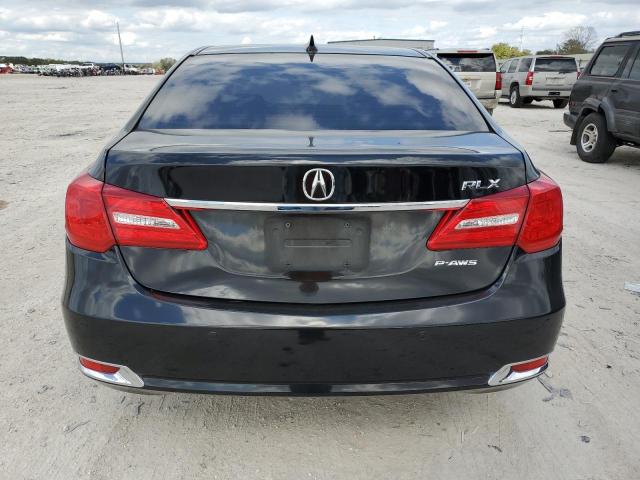 JH4KC1F99EC003849 - 2014 ACURA RLX ADVANCE BLACK photo 6