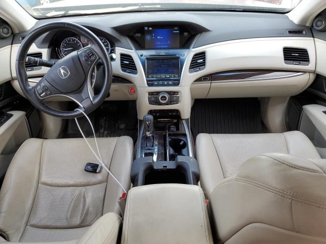 JH4KC1F99EC003849 - 2014 ACURA RLX ADVANCE BLACK photo 8