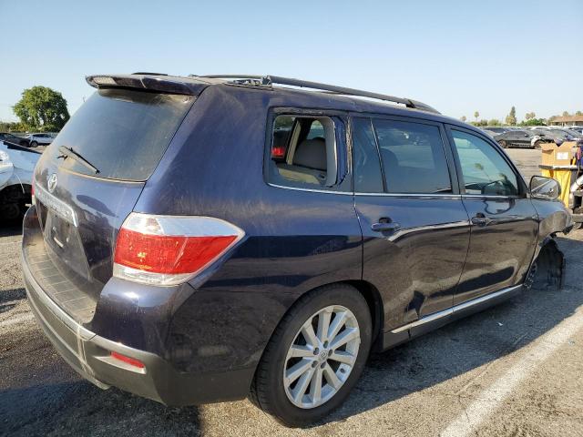 5TDZK3EH9CS061334 - 2012 TOYOTA HIGHLANDER BASE Синій фото 3