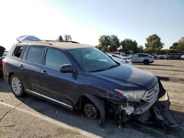 5TDZK3EH9CS061334 - 2012 TOYOTA HIGHLANDER BASE Синій фото 4
