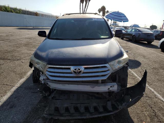 5TDZK3EH9CS061334 - 2012 TOYOTA HIGHLANDER BASE Синій фото 5