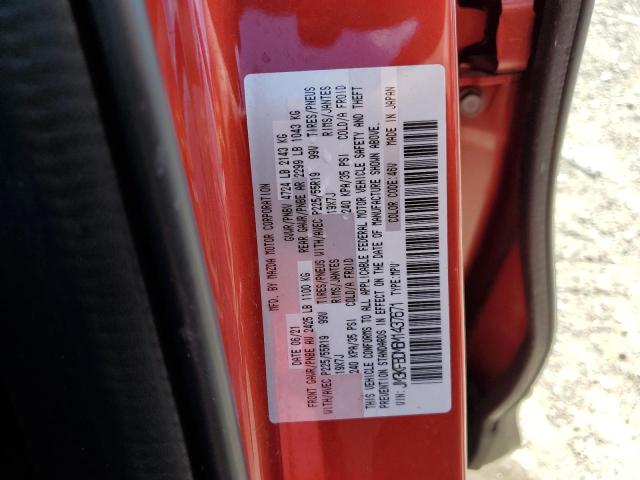 JM3KFBDM6M1437671 - 2021 MAZDA CX-5 GRAND TOURING RED photo 13