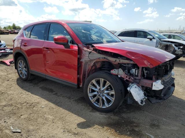 JM3KFBDM6M1437671 - 2021 MAZDA CX-5 GRAND TOURING RED photo 4