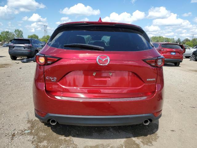 JM3KFBDM6M1437671 - 2021 MAZDA CX-5 GRAND TOURING RED photo 6