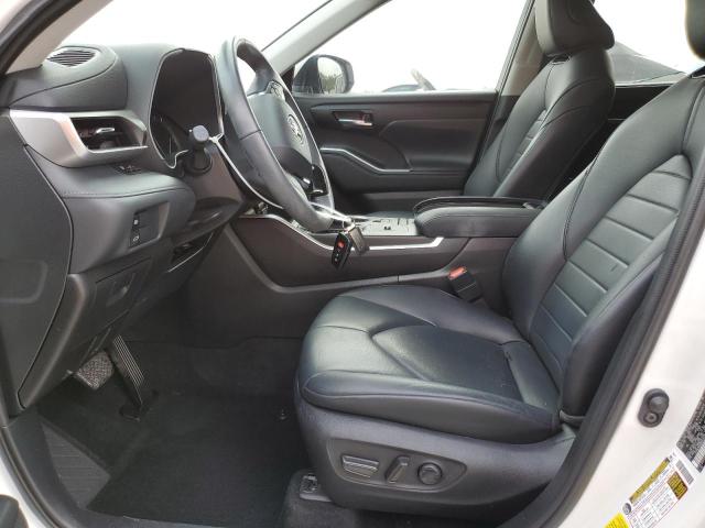 5TDGZRAH8MS529230 - 2021 TOYOTA HIGHLANDER XLE WHITE photo 7