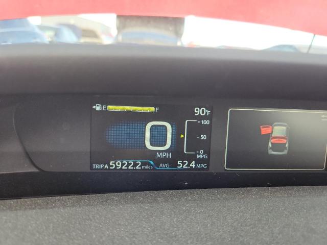 JTDKARFU4K3072678 - 2019 TOYOTA PRIUS Rot Foto 9