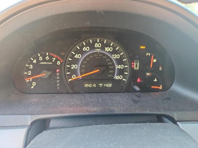 5FNRL3H77AB018953 - 2010 HONDA ODYSSEY EXL Արծաթագույն լուսանկար 9